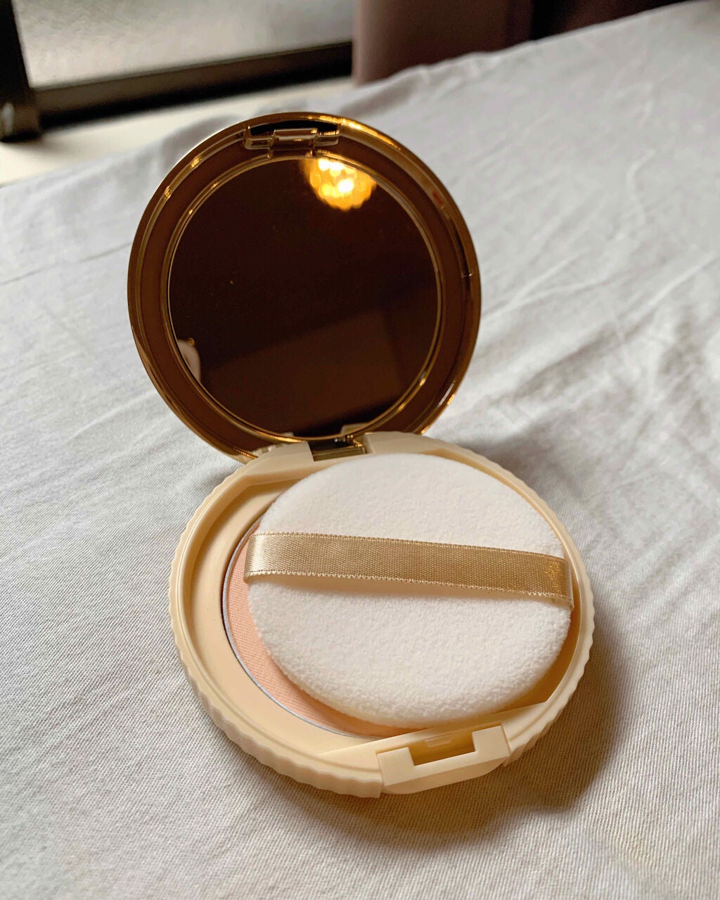 【旧品】マシュマロフィニッシュパウダー/キャンメイク/プレストパウダーを使ったクチコミ(2枚目)