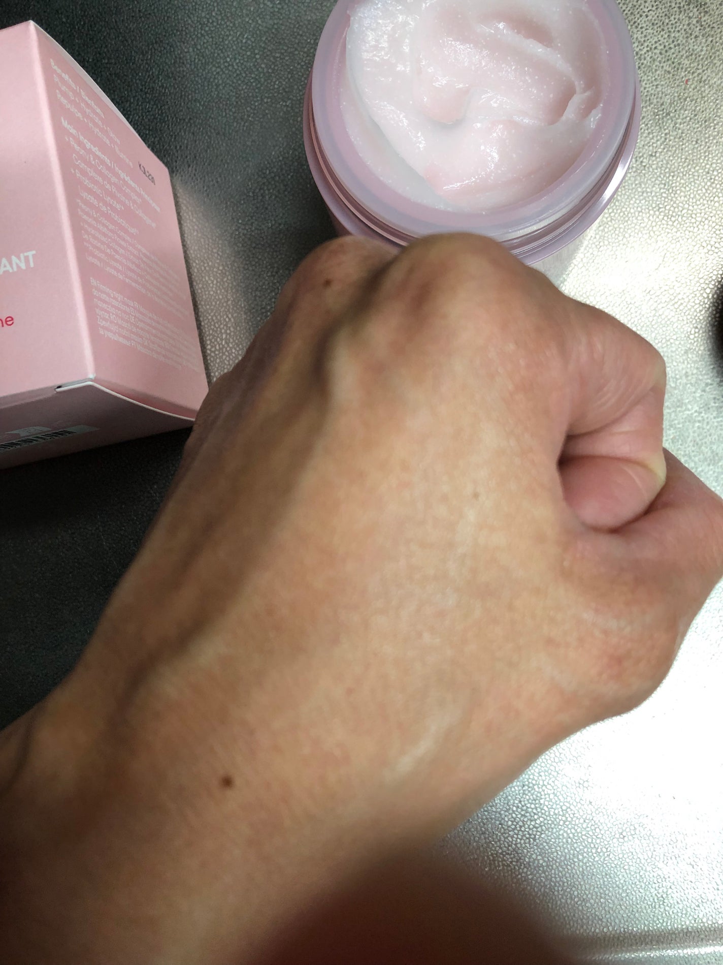 バウンシースリーピングマスク/LANEIGE/フェイスクリームを使ったクチコミ(3枚目)