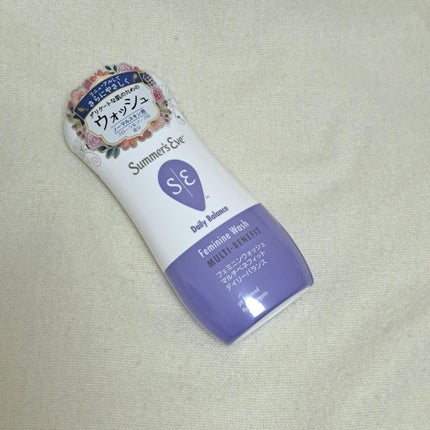 フェミニンウォッシュ マルチベネフィット デイリーバランス/Summer's Eve(サマーズイブ)/デリケートゾーンケアを使ったクチコミ(1枚目)
