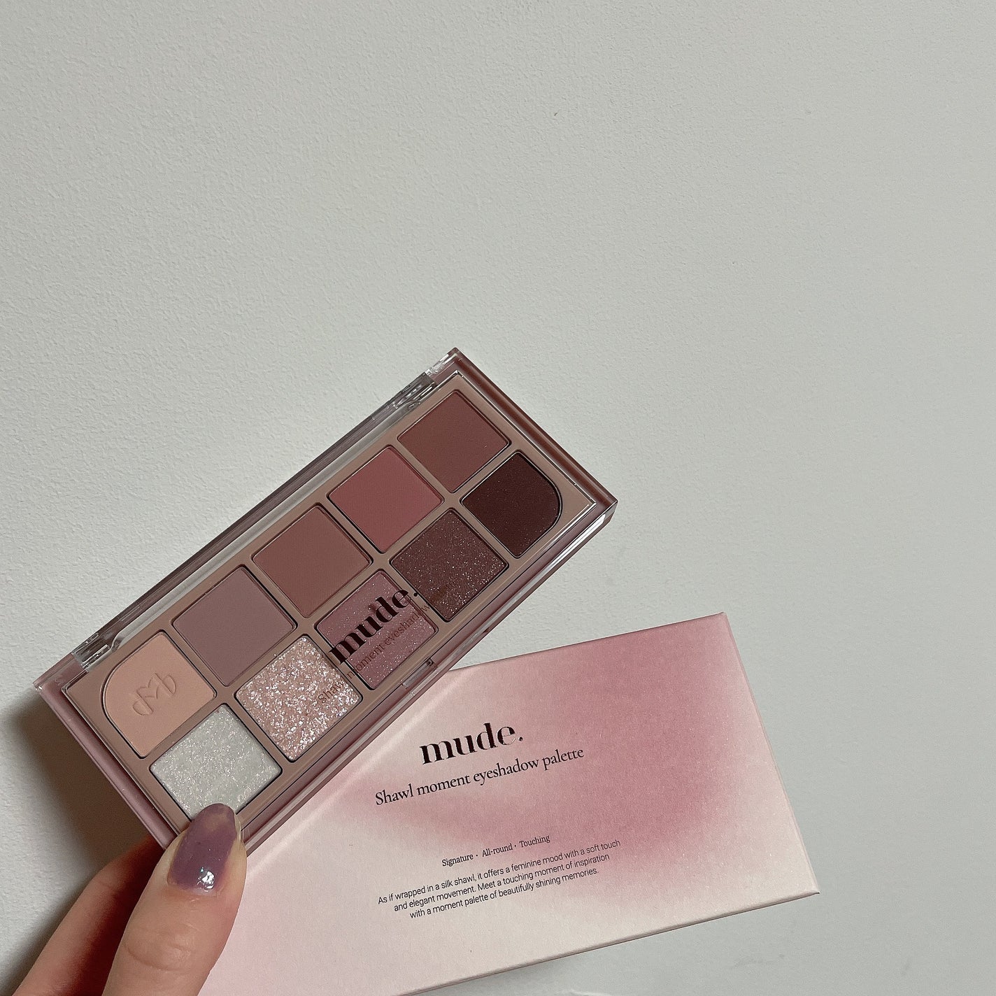 MDショールモーメント アイシャドウパレット/mude/アイシャドウパレットを使ったクチコミ(1枚目)
