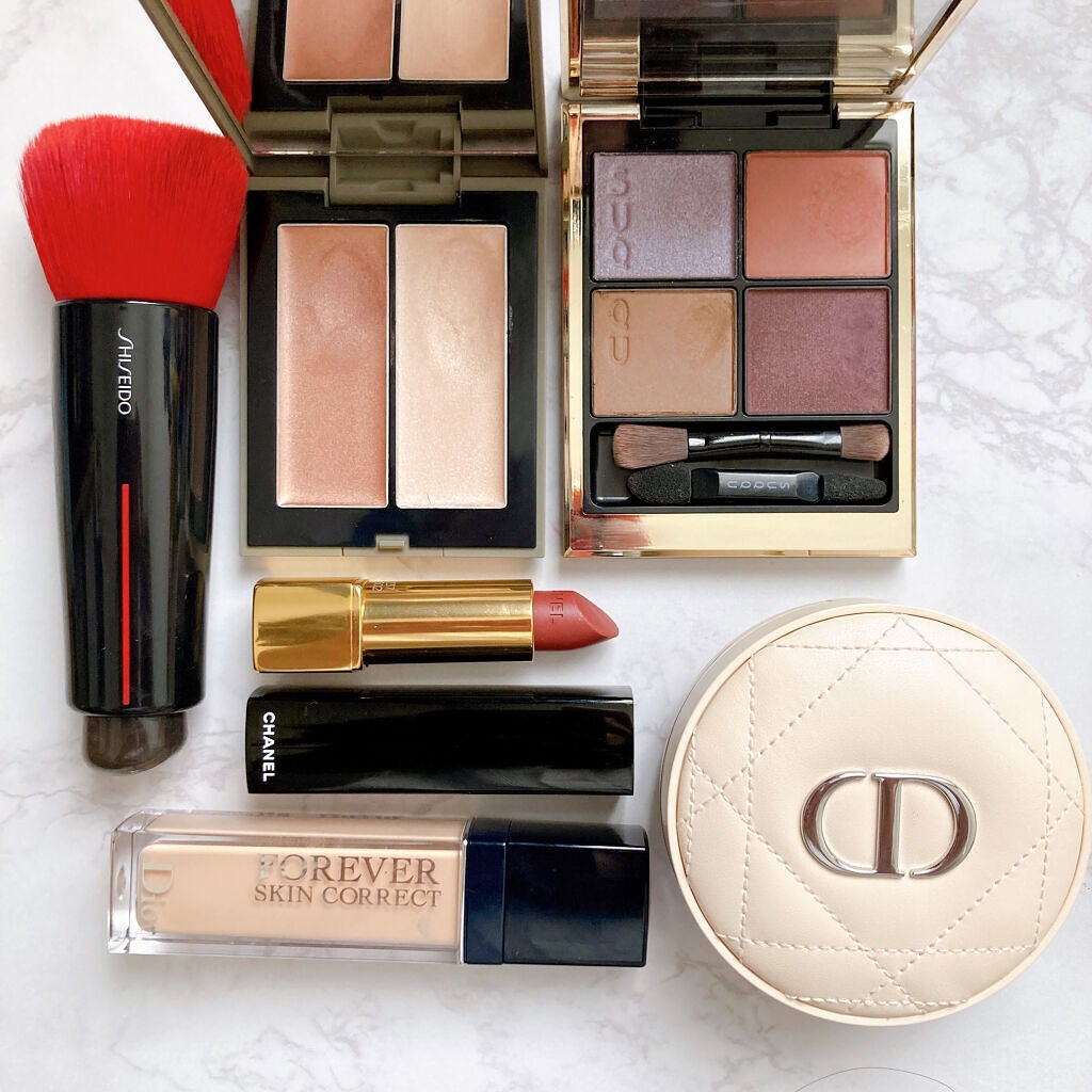 THREE シマリング グロー デュオ/THREE/クリームハイライトを使ったクチコミ(1枚目)