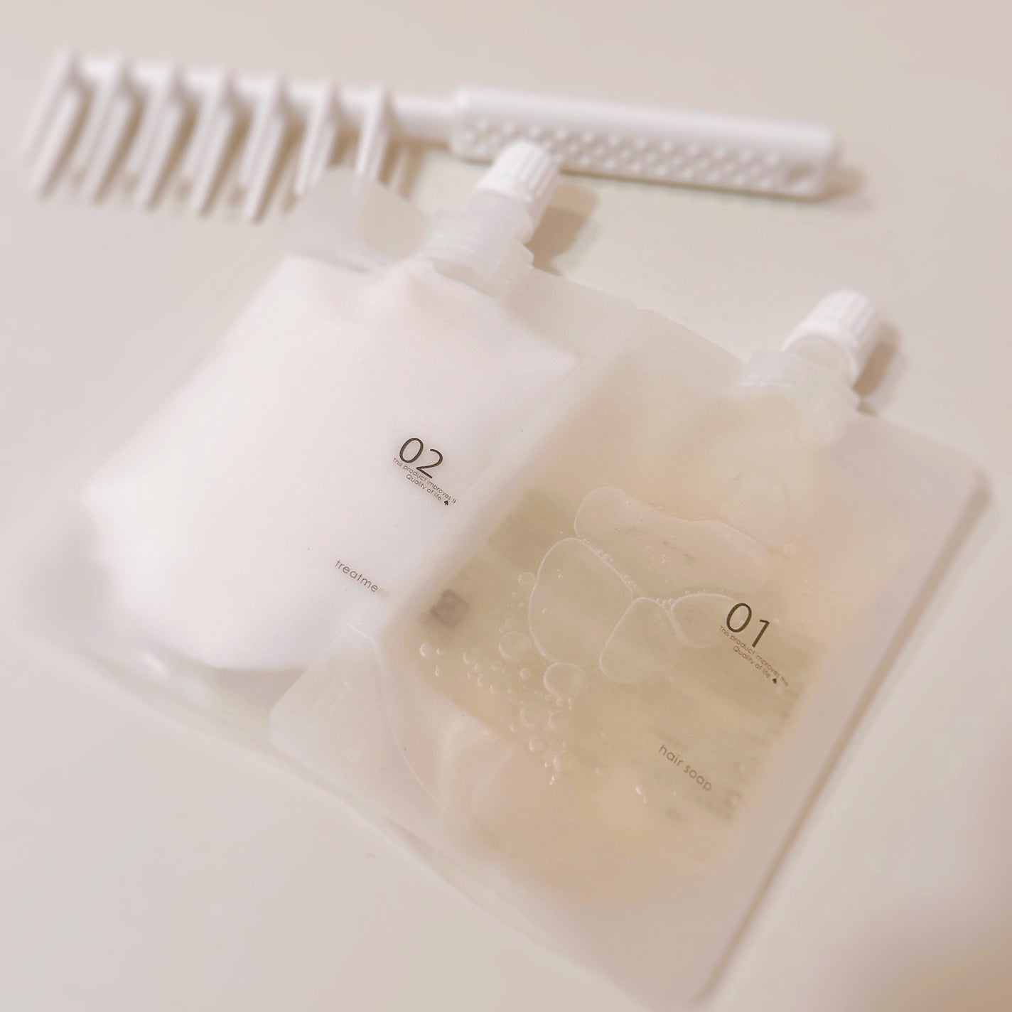 ヘアケアトライアルセット/QUEEN'S BATHROOM/トライアルキットを使ったクチコミ(5枚目)