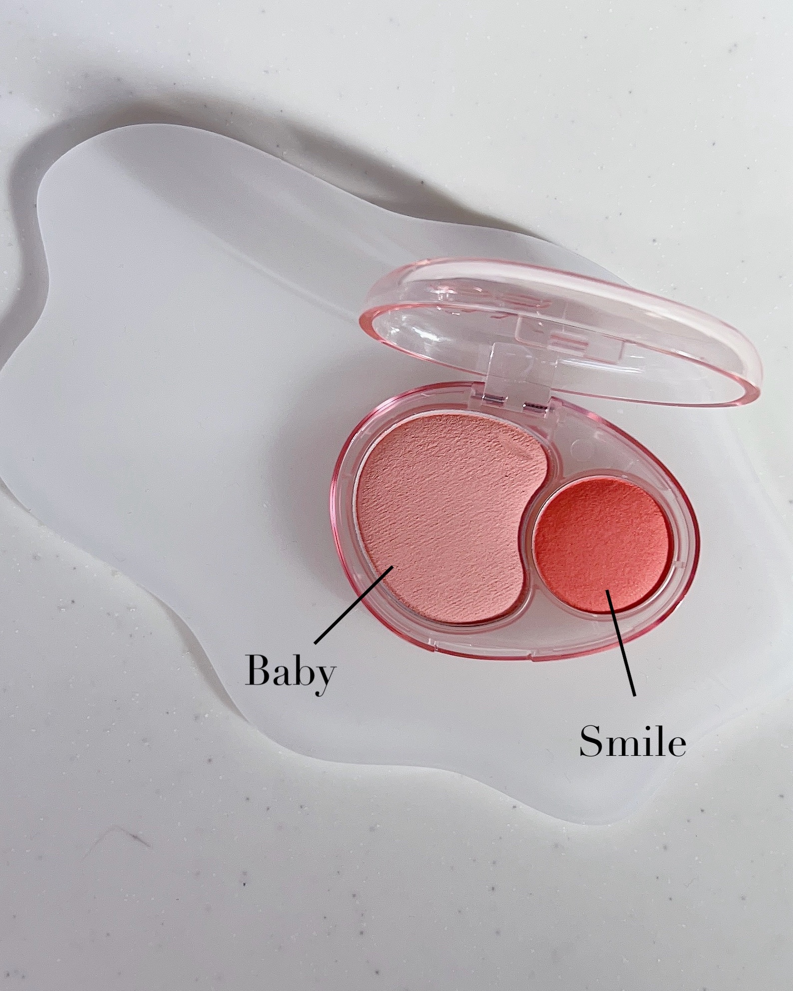 デュアルチークメロウ/fwee/ジェル・クリームチークを使ったクチコミ（2枚目）