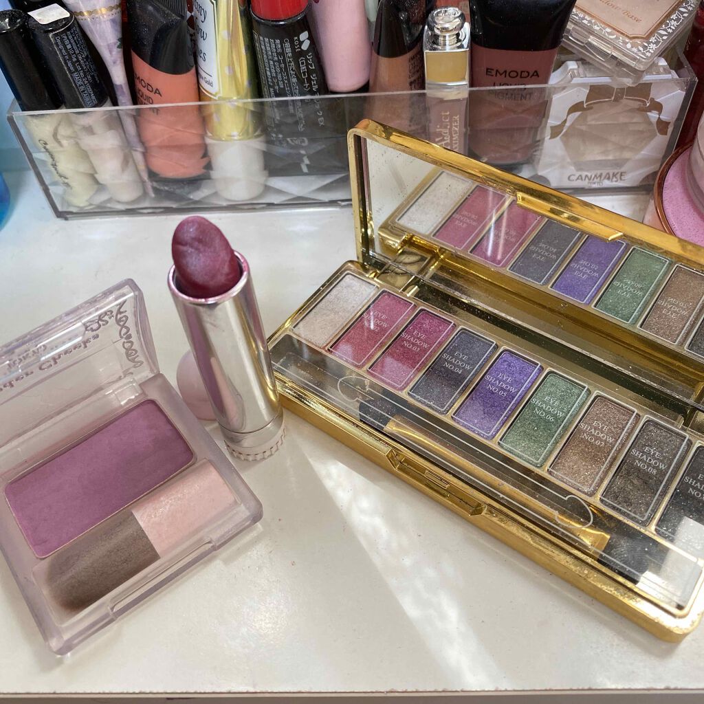 【旧品】パウダーチークス/キャンメイク/パウダーチークを使ったクチコミ(1枚目)