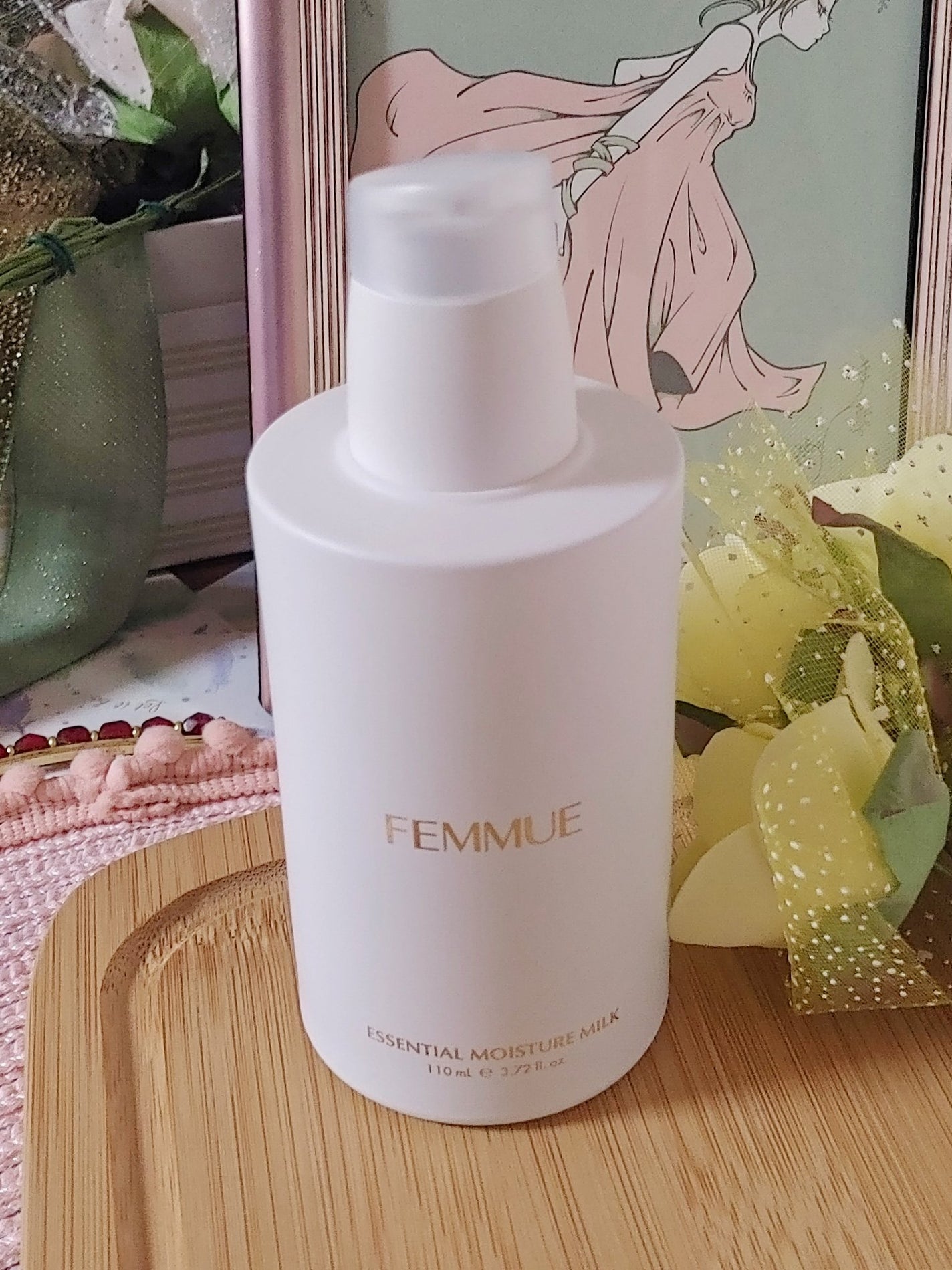 ローズウォーター スリーピングマスク/FEMMUE/フェイスクリームを使ったクチコミ(4枚目)