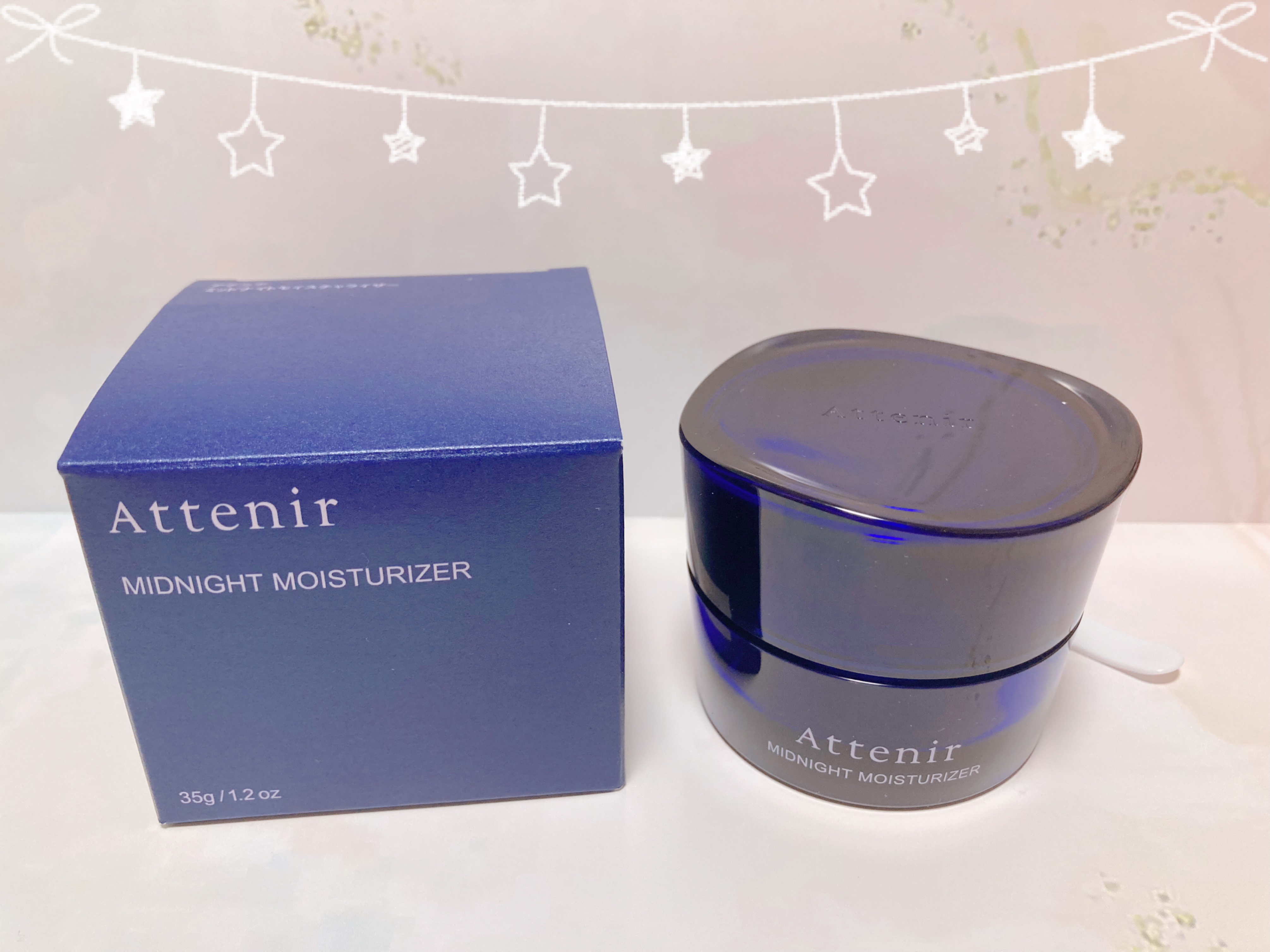 アテニア ミッドナイトモイスチャライザー/アテニア/フェイスクリームを使ったクチコミ（1枚目）