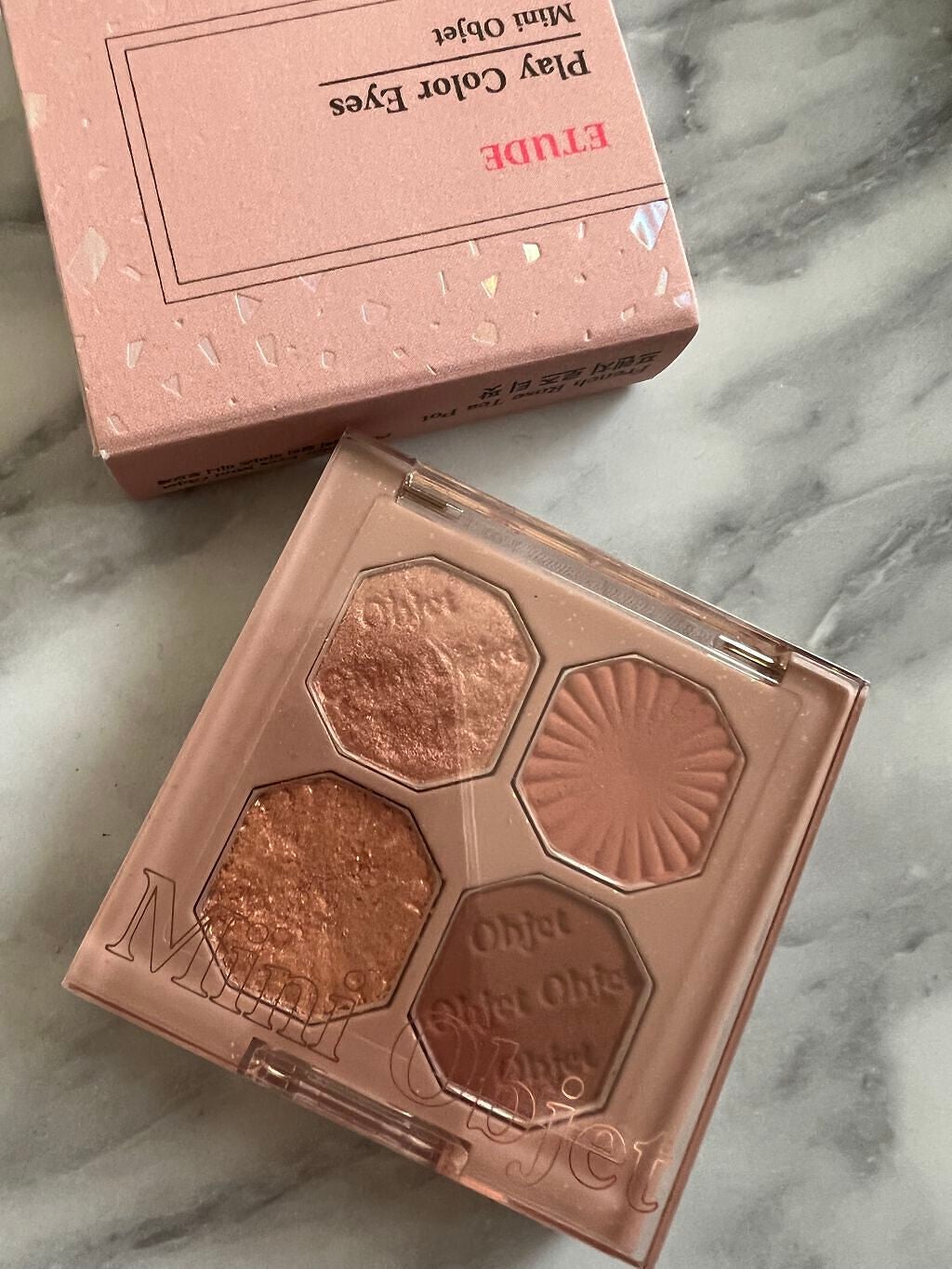 プレイカラーアイズ ミニオブジェ/ETUDE/アイシャドウパレットを使ったクチコミ(2枚目)