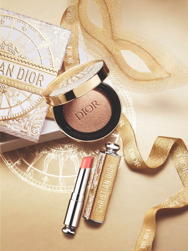 DIORから"黄金の舞踏会"をテーマにした2024クリスマスコフレが登場!サンククルールの限定色や限定デザインのリップなどの画像
