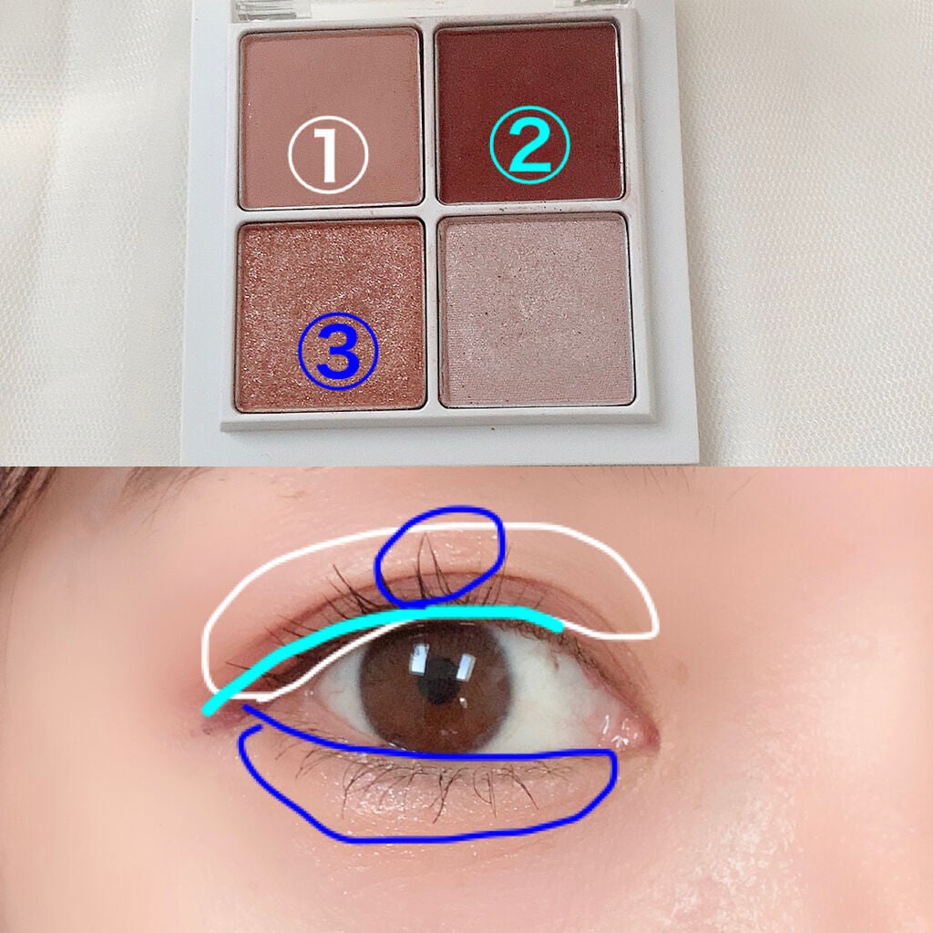 クリーミータッチライナー/キャンメイク/ジェルアイライナーを使ったクチコミ(3枚目)