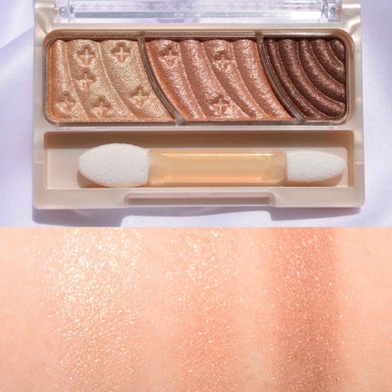 トーンアップアイシャドウ/CEZANNE/アイシャドウパレットを使ったクチコミ(2枚目)