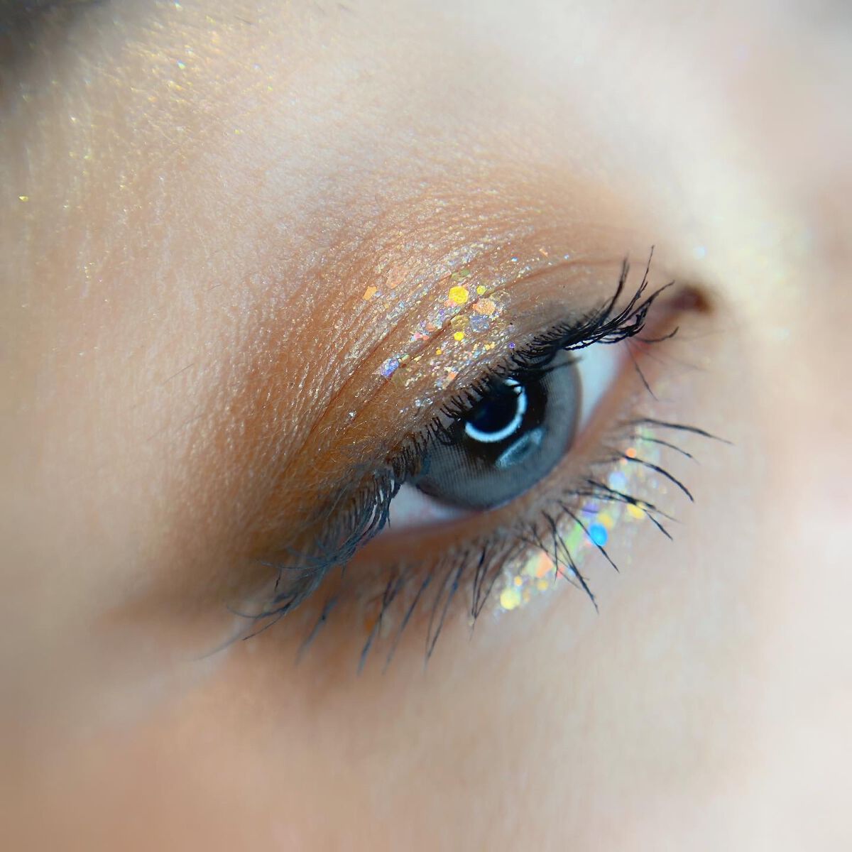 シャイラスティンググリッタージェル/POPSY NOTE/グリッターを使ったクチコミ(3枚目)