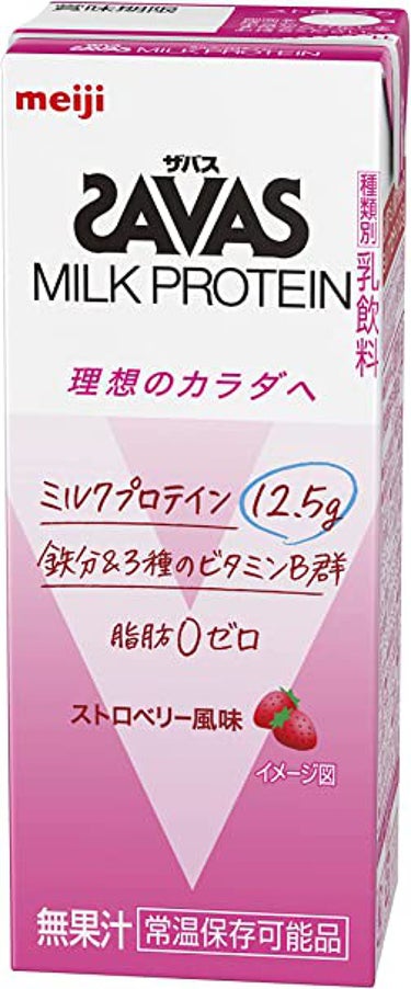 SAVAS MILK PROTEIN ストロベリー風味 ザバス