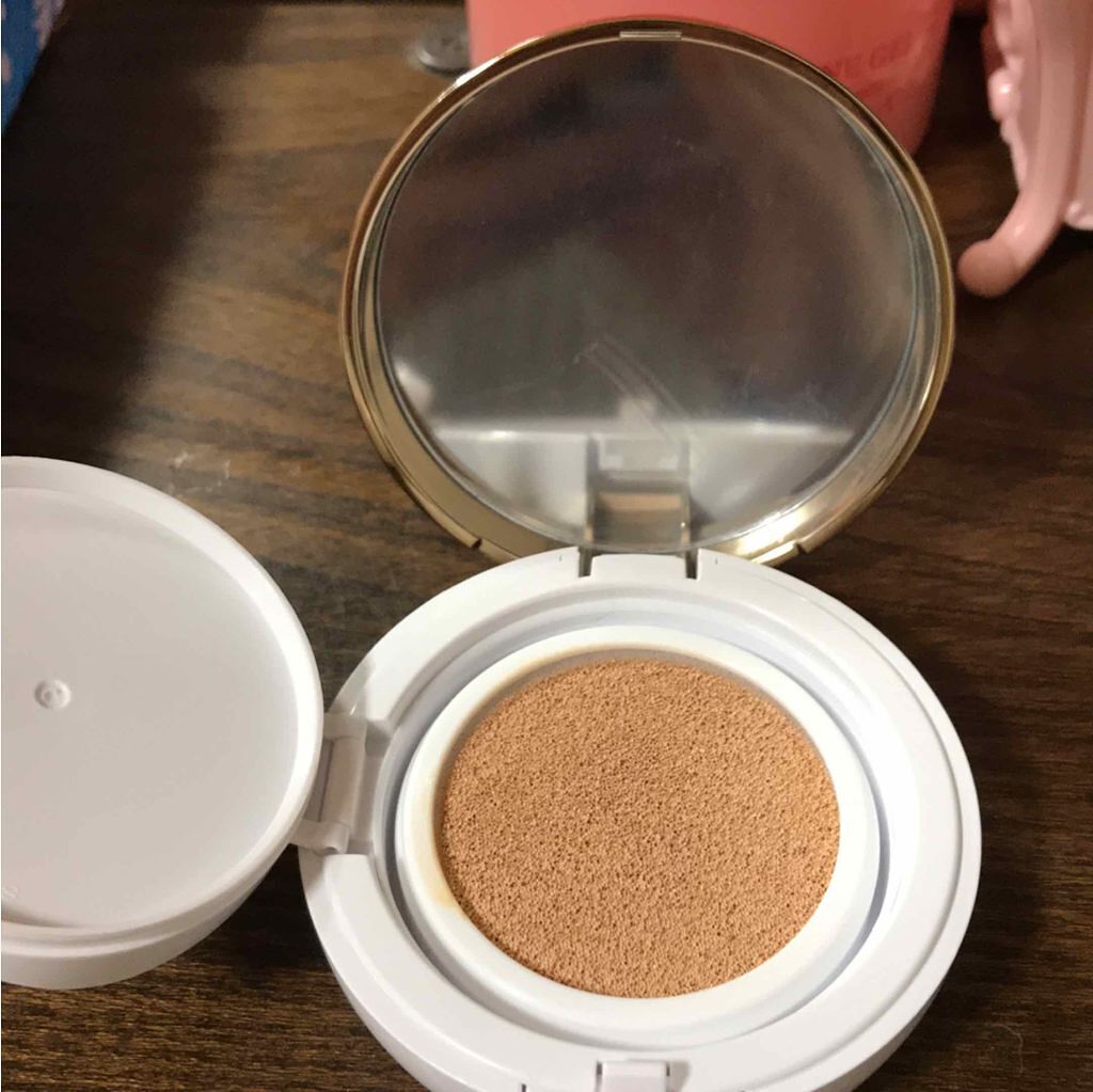 M クッション ファンデーション(モイスチャー)/MISSHA/クッションファンデーションを使ったクチコミ(3枚目)