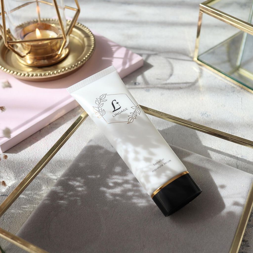 ラメラモイスチャーセラム/LINOAGE/美容液を使ったクチコミ（3枚目）