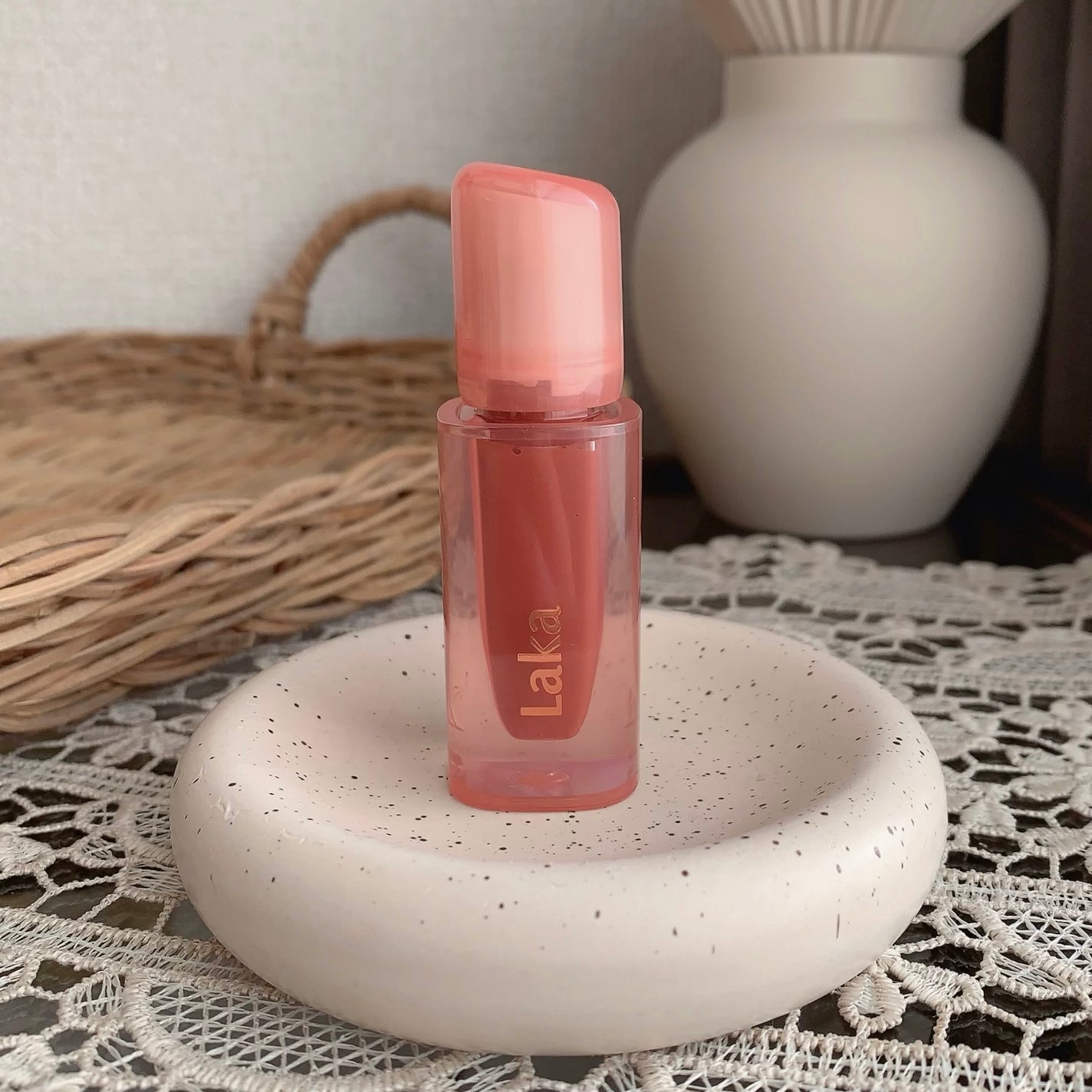 ジェリーイングヌードグロス/Laka/リップグロスを使ったクチコミ(7枚目)