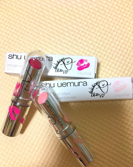 ルージュ アンリミテッド/shu uemura/口紅を使ったクチコミ(1枚目)