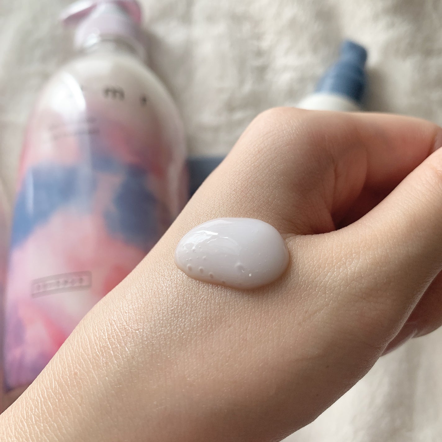 オーバーナイト ヘアセラム/+tmr/ヘアオイルを使ったクチコミ(3枚目)