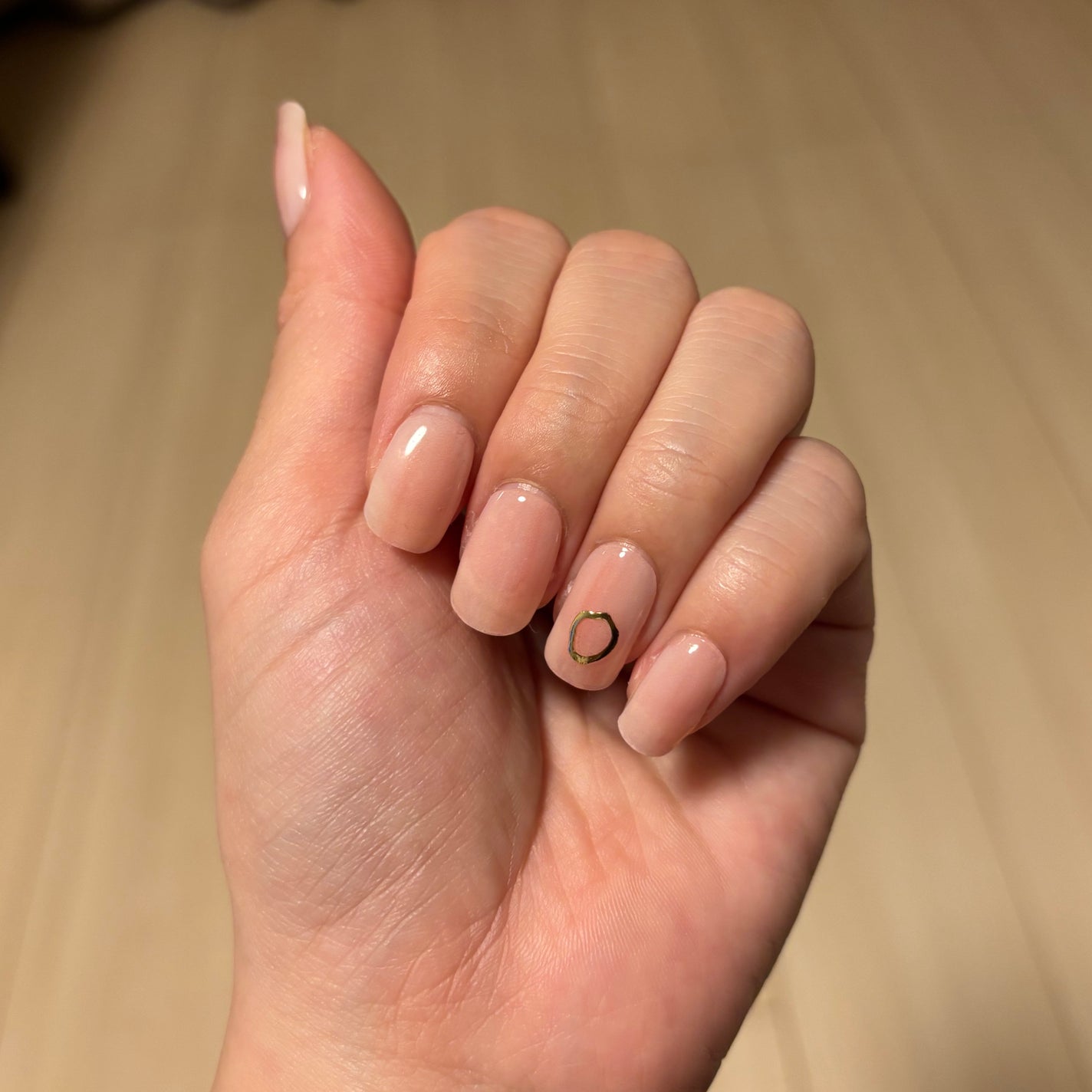 セミキュアジェルネイル(ハンド)/ohora/ネイルシールを使ったクチコミ(3枚目)