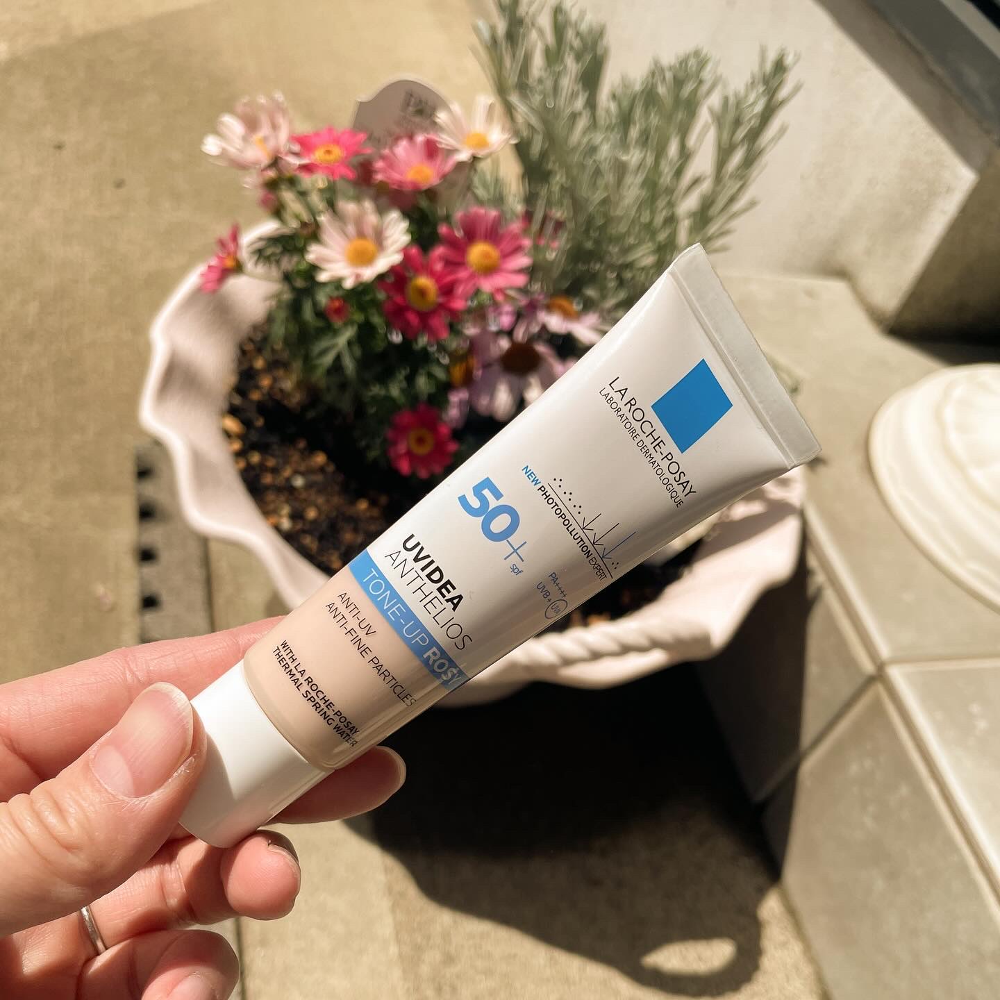 UVイデア XL プロテクショントーンアップ ローズ/ラ ロッシュ ポゼ/日焼け止めクリームを使ったクチコミ（2枚目）