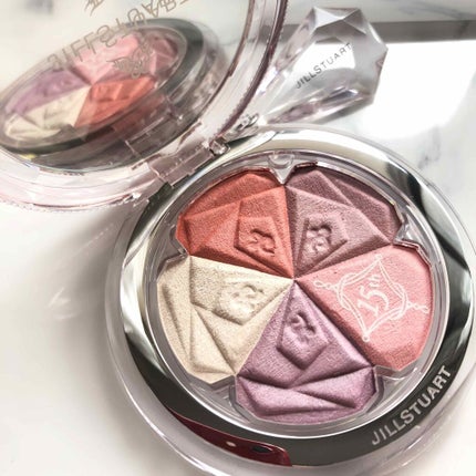 ジルスチュアート ブルーム ミックスブラッシュ コンパクト 08 twilight marigold(限定色)/JILL STUART/パウダーチークを使ったクチコミ(2枚目)