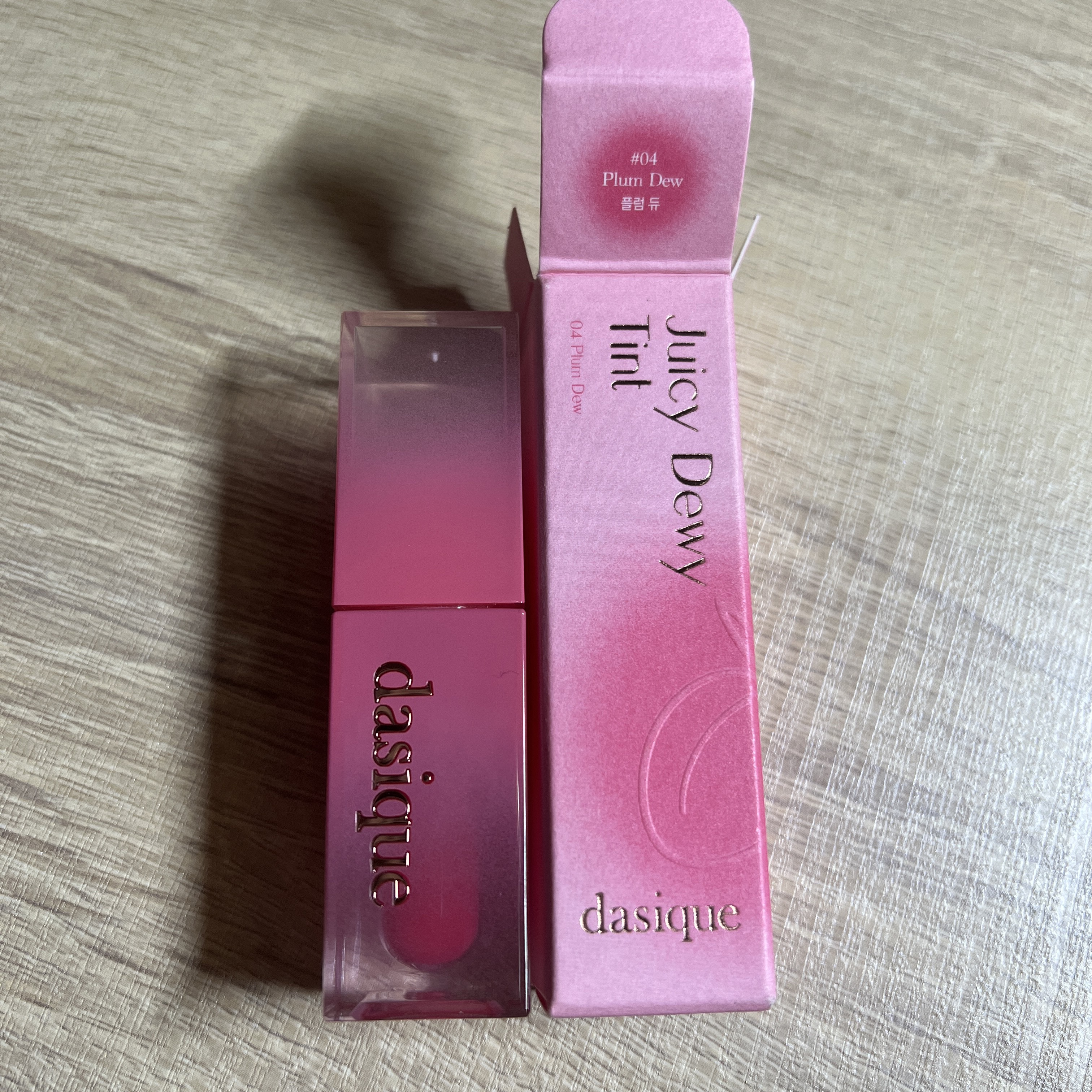 ジューシーデュイティント 04 プラムデュー/dasique/リップティントを使ったクチコミ（1枚目）