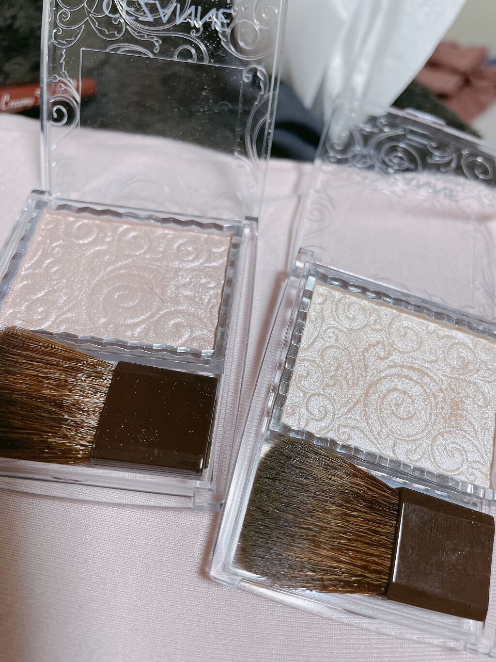 パールグロウハイライト/CEZANNE/パウダーハイライトを使ったクチコミ(1枚目)