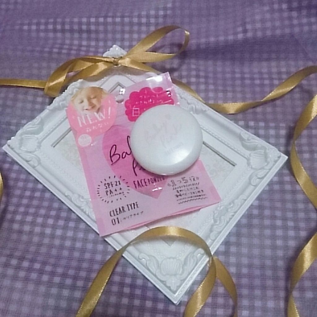 ミネラルシアーパウダー/ベビーピンク/プレストパウダーを使ったクチコミ(1枚目)