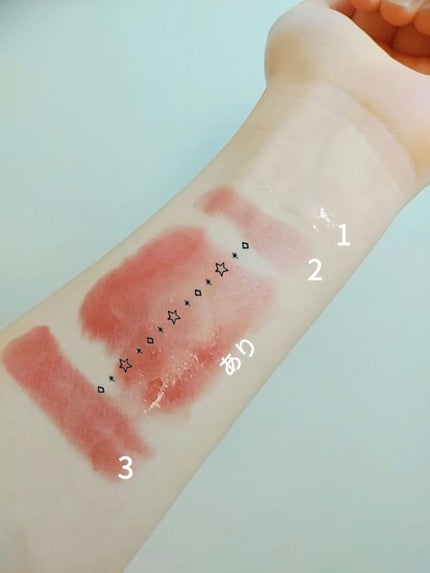 ラスティンググロスリップ/CEZANNE/口紅を使ったクチコミ(5枚目)