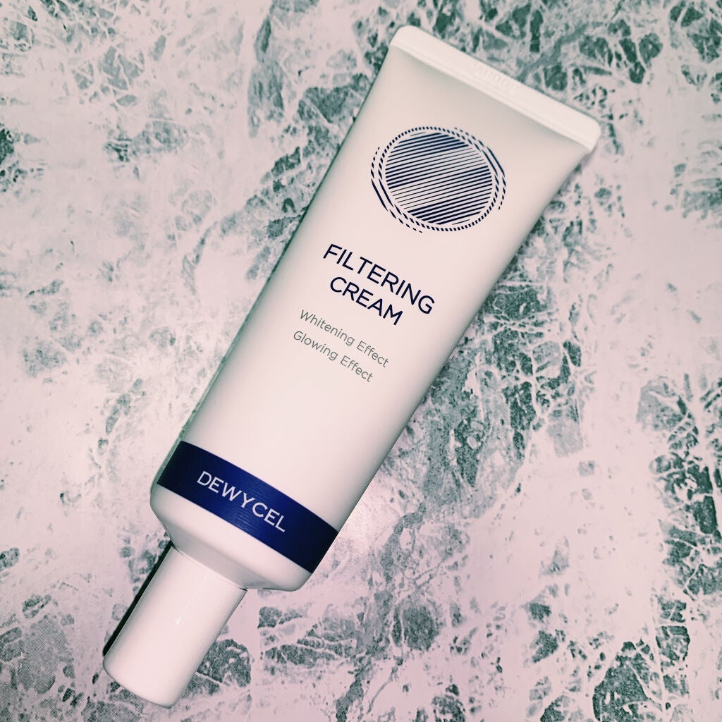 フィルタリングクリーム/DEWYCEL/日焼け止めクリームを使ったクチコミ(2枚目)