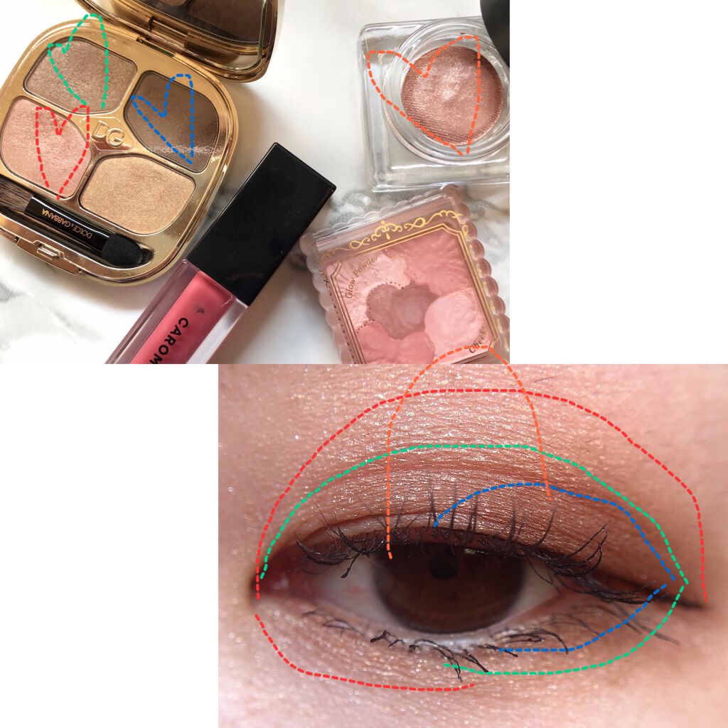 グロウフルールチークス/キャンメイク/パウダーチークを使ったクチコミ（2枚目）