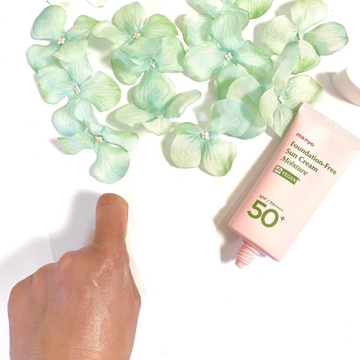 ファンデフリー サンクリーム モイスチャー/manyo/日焼け止めクリームを使ったクチコミ(4枚目)