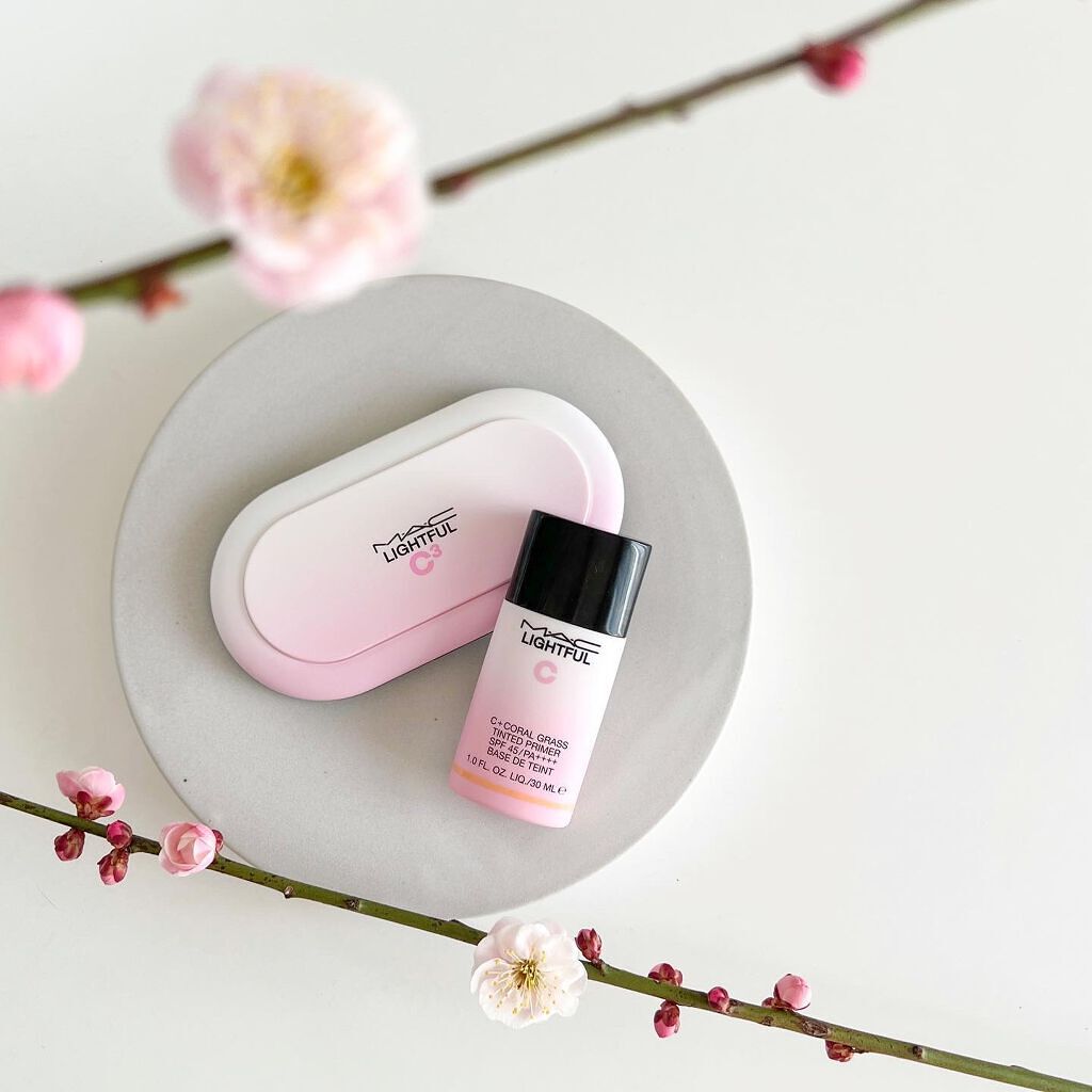 ライトフル C+ティンティッド プライマーSPF45(PA++++)/M・A・C/化粧下地を使ったクチコミ(9枚目)