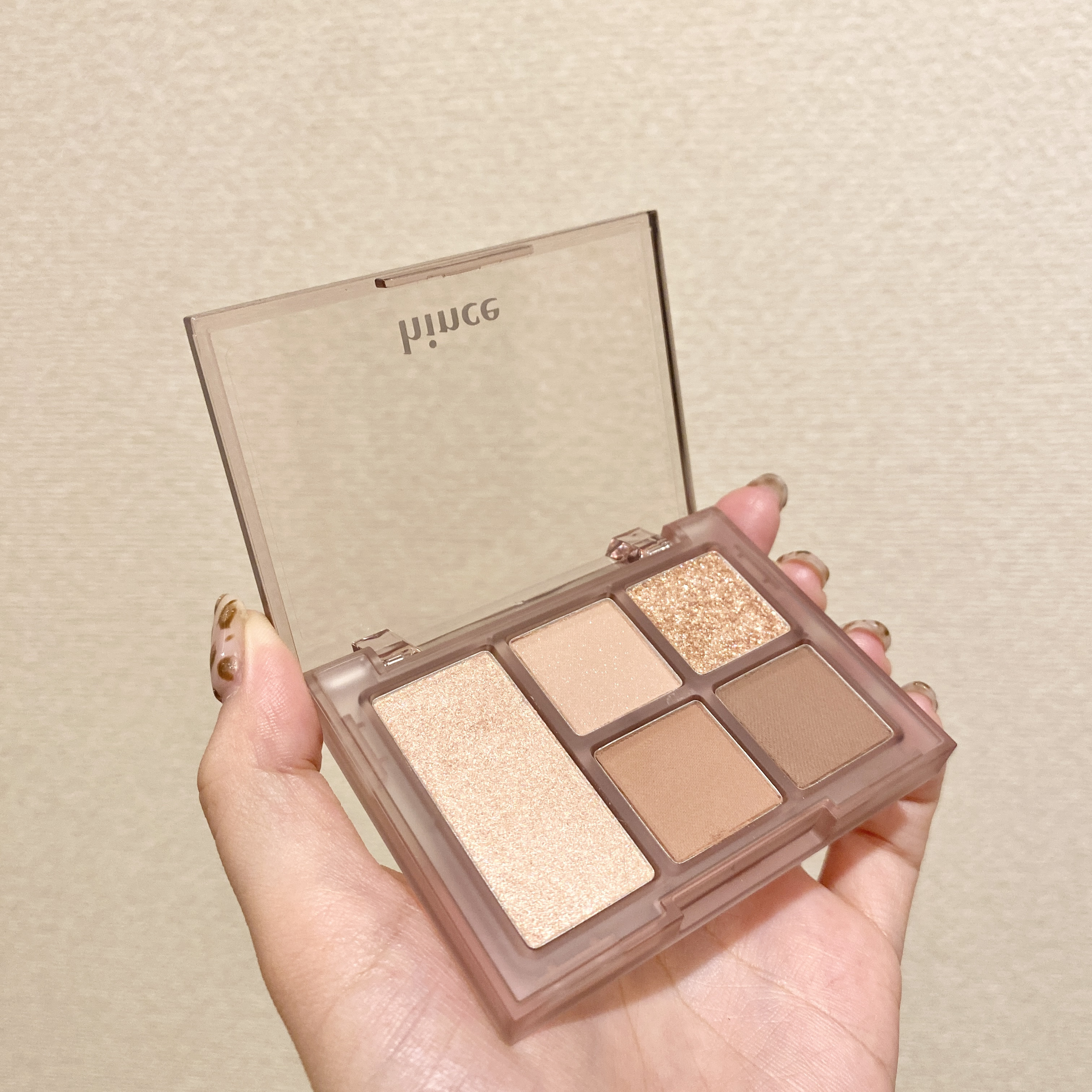 オールラウンドアイパレット 03 フォール・イン・ローズ/hince/マルチパレットを使ったクチコミ（3枚目）