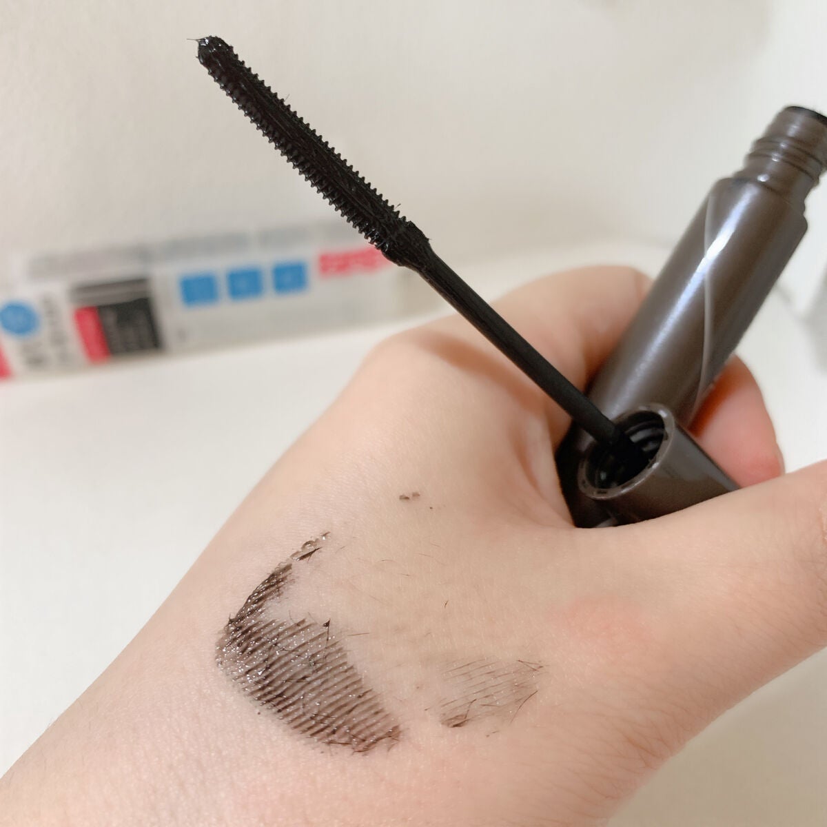 耐久カールマスカラ/CEZANNE/マスカラを使ったクチコミ(2枚目)