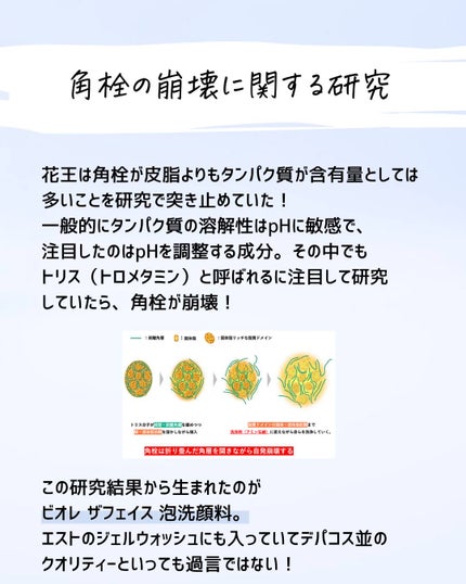 とまと村長@化粧品研究者 on LIPS 「バズってるビオレザフェイスについて解説!洗顔って紹介をたまーに..」(4枚目)