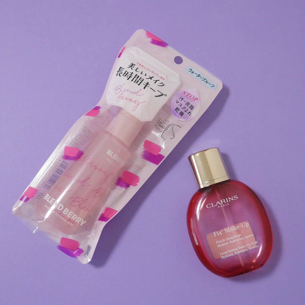 フィックス メイクアップ/CLARINS/ミスト状化粧水を使ったクチコミ（1枚目）