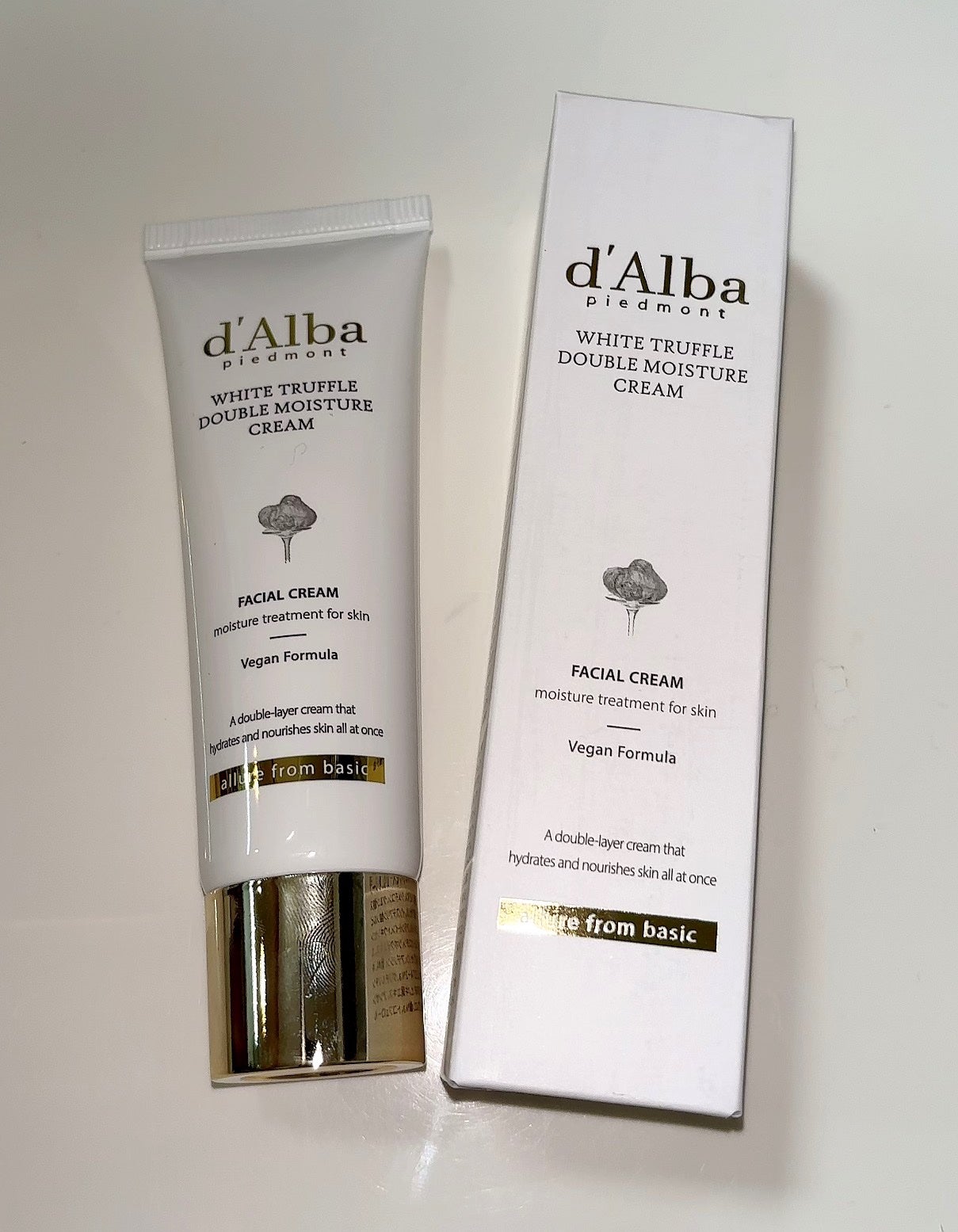 ホワイトトリュフダブルモイスチャークリーム/ダルバ/フェイスクリームを使ったクチコミ(1枚目)
