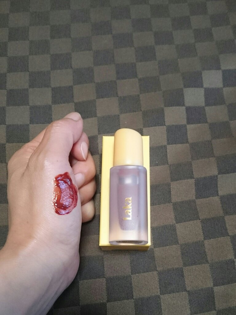 フルーティーグラムティント/Laka/リップティントを使ったクチコミ（1枚目）