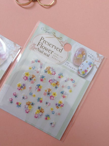 ネイルシール/キャンドゥ/ネイルシールを使ったクチコミ(3枚目)