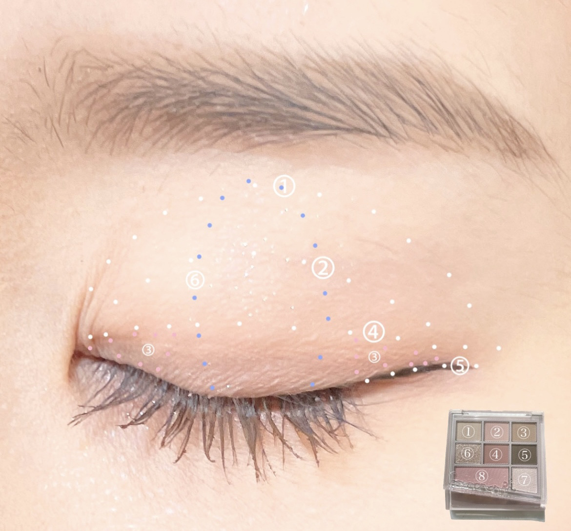 リアルアイパレットオールニュー/espoir/マルチパレットを使ったクチコミ（3枚目）