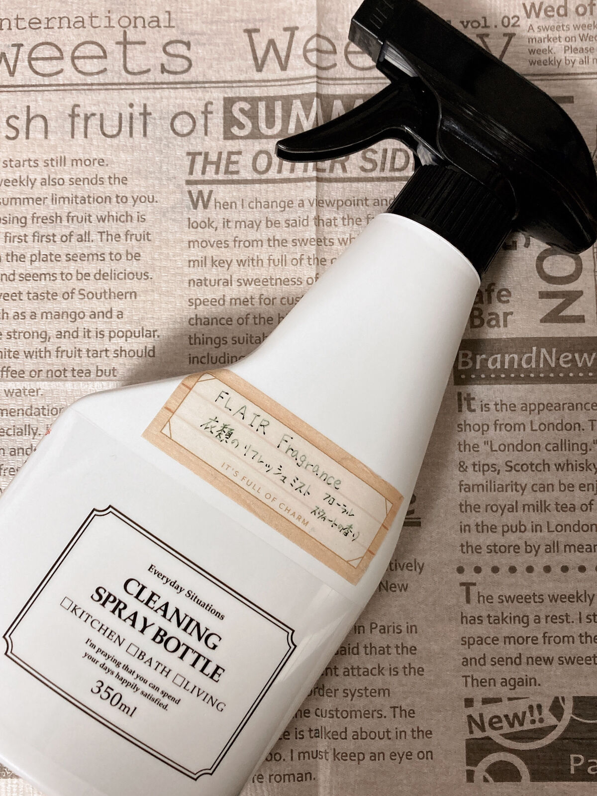 衣類のリフレッシュミスト フローラル＆スウィート/ハミングフレア/ファブリックミストを使ったクチコミ（1枚目）