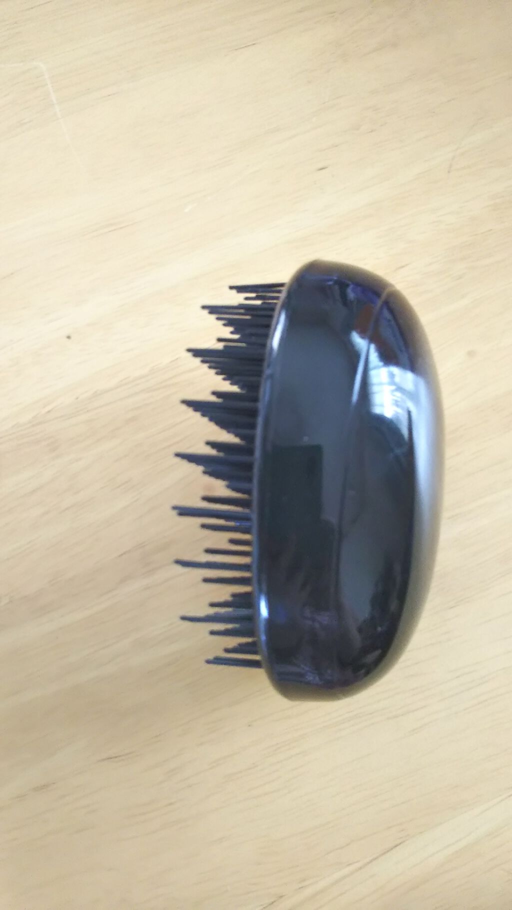立体ブラシ(たまご型)/DAISO/ヘアブラシを使ったクチコミ（2枚目）
