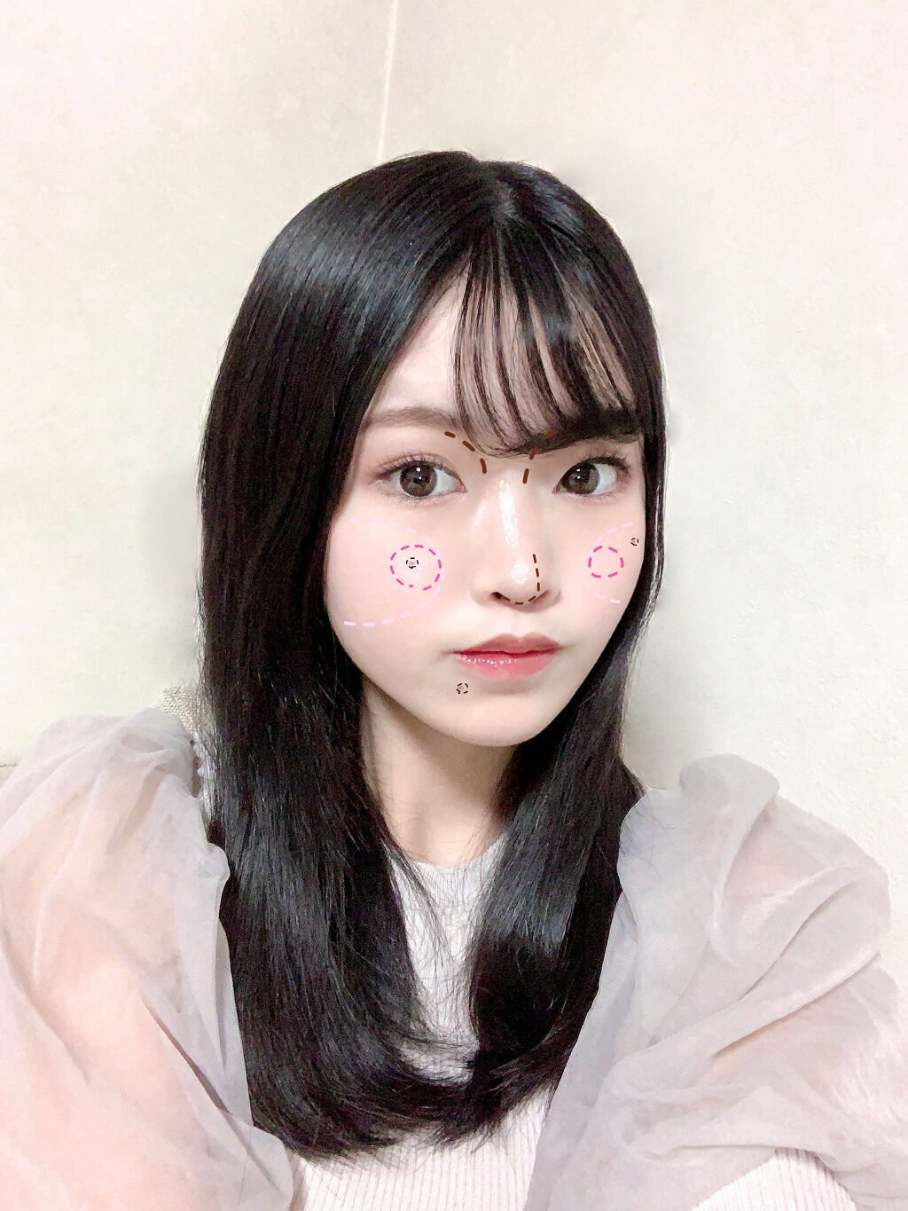 アピュー パステルブラッシャー/A’pieu/パウダーチークを使ったクチコミ（2枚目）