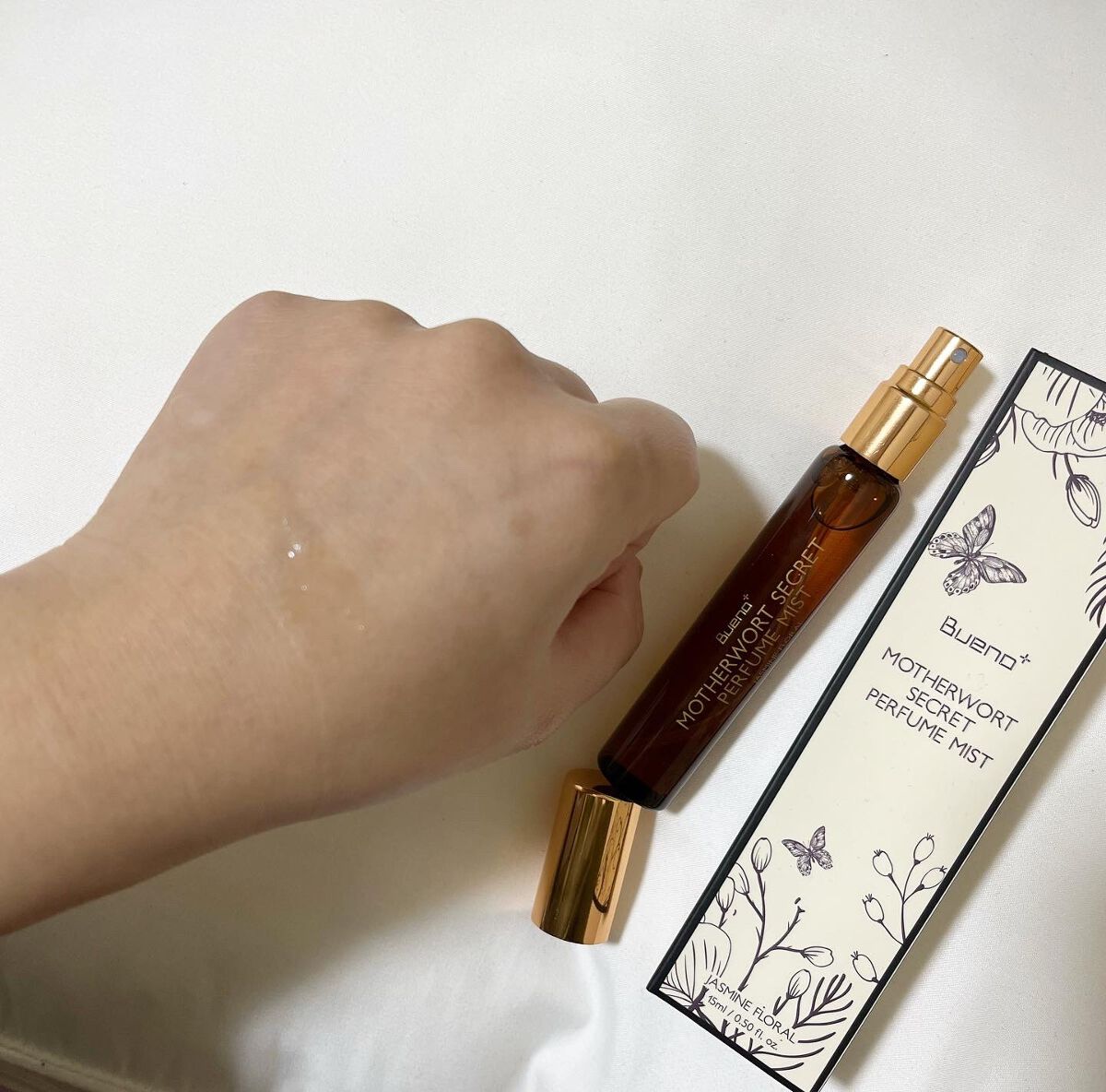 MOTHERWORT SECRET PERFUME MIST/BUENO/デリケートゾーンケアを使ったクチコミ(3枚目)