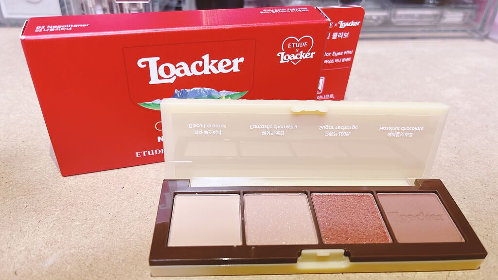 ローカー プレイカラーアイズミニ/ETUDE/アイシャドウパレットを使ったクチコミ(4枚目)