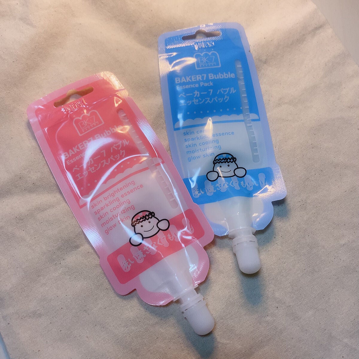 マジックバブルエッセンスパックMINI/BAKER7/シートマスク・パックを使ったクチコミ(2枚目)