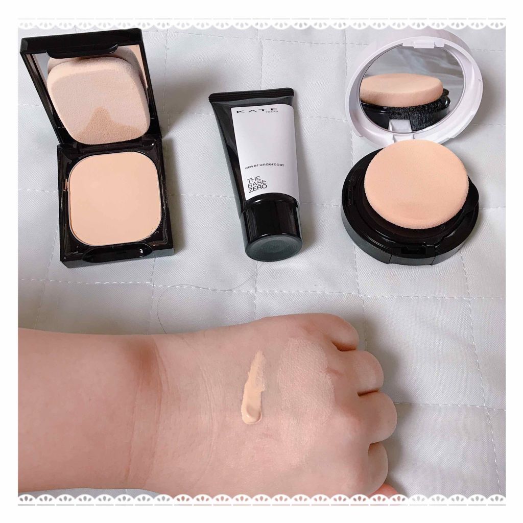 シークレットスキンメイカーゼロ（パクト） 01 やや明るめの肌/KATE/パウダーファンデーションを使ったクチコミ（1枚目）