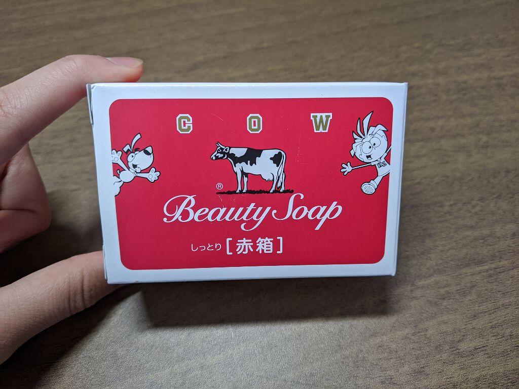 赤箱 (しっとり)/カウブランド/洗顔石鹸を使ったクチコミ(1枚目)