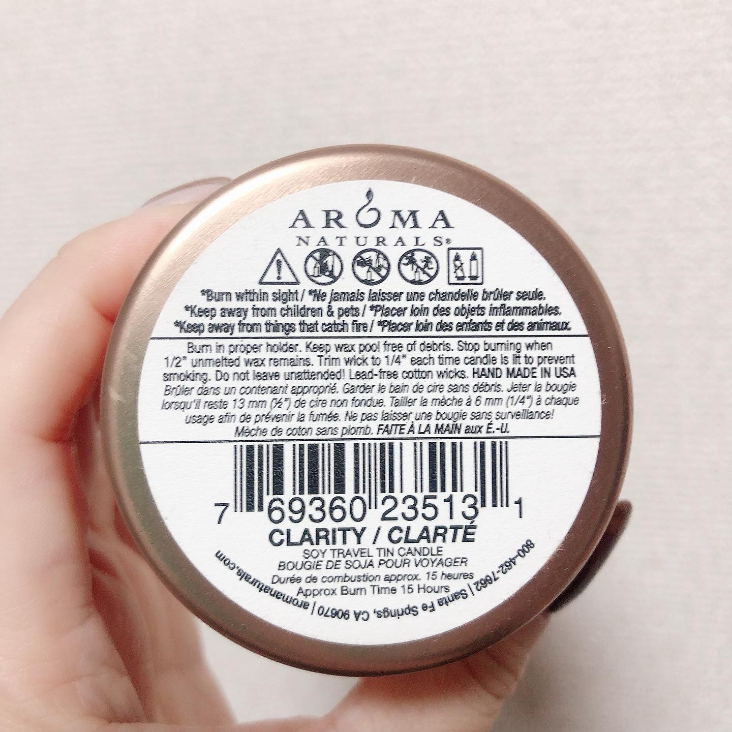 ソイベジピュアキャンドル/AROMA NATURALS/アロマキャンドルを使ったクチコミ（3枚目）