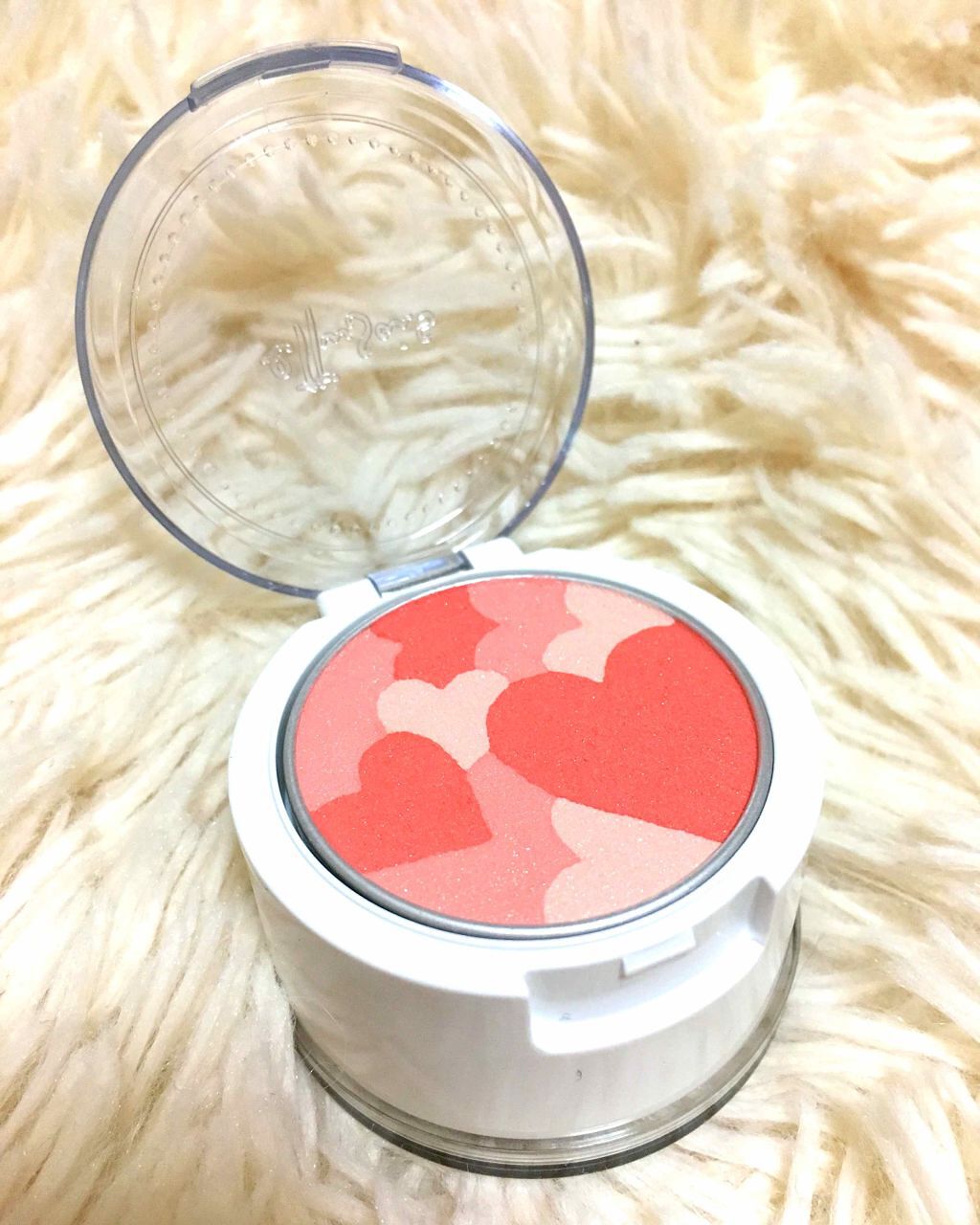 ハートチークカラー/ettusais/パウダーチークを使ったクチコミ(2枚目)